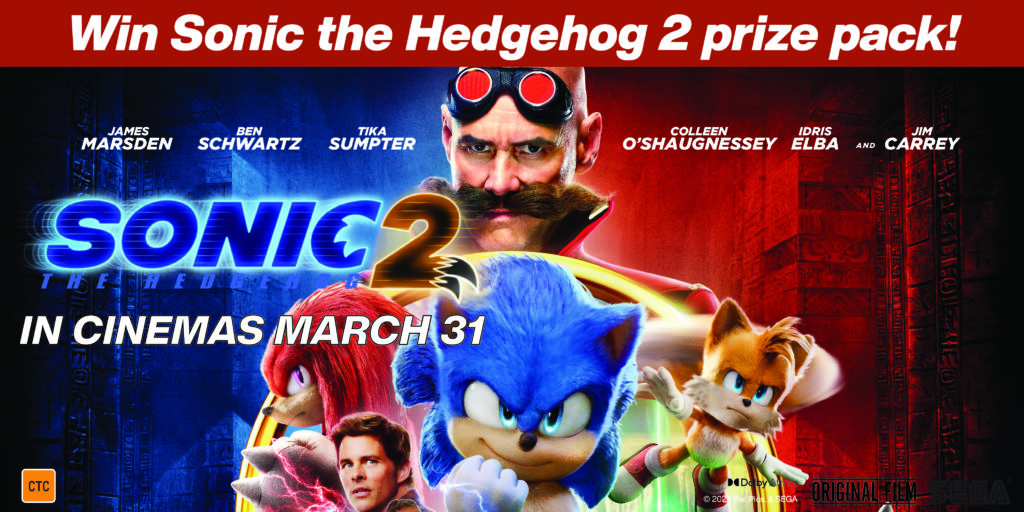 Preview comic pages and promo images released for the Sonic the Hedgehog 2  movie